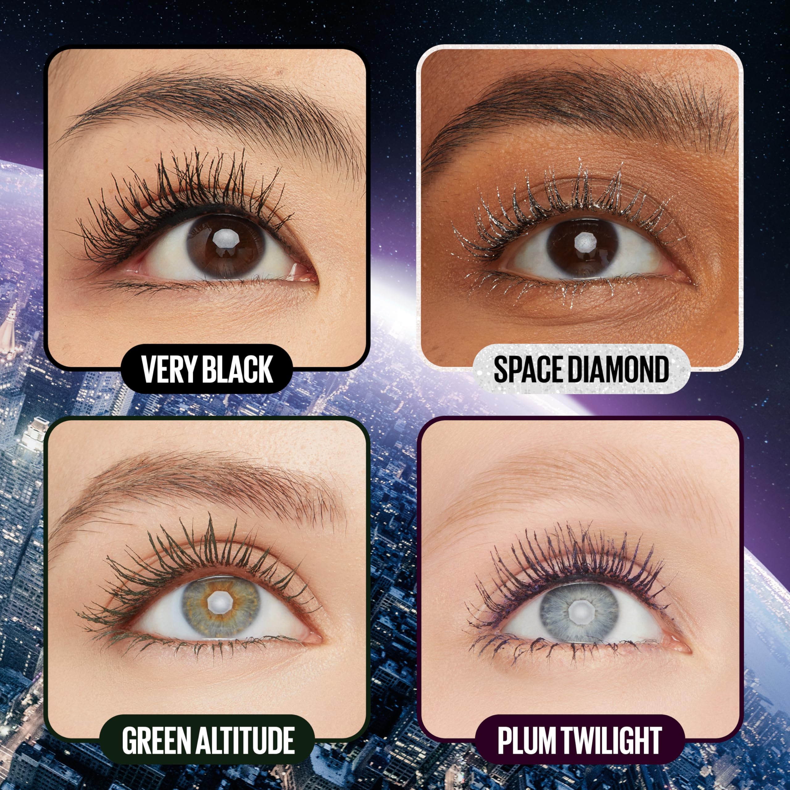 Maybelline Lash Sensational Sky High Mascara Makeup, Volumizing, Lengthening, Defining, Curling, Multiplying, Buildable, Washable Formula, Burgundy Haze, 1 Count